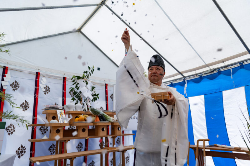 令和8年7月3日　名木山開発プロジェクト　安全祈願祭を執り行いました
